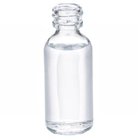 Bottle, Boston Round, 125 mL, 48 x 112 mm, Clear Glass, without Cap, Bulk