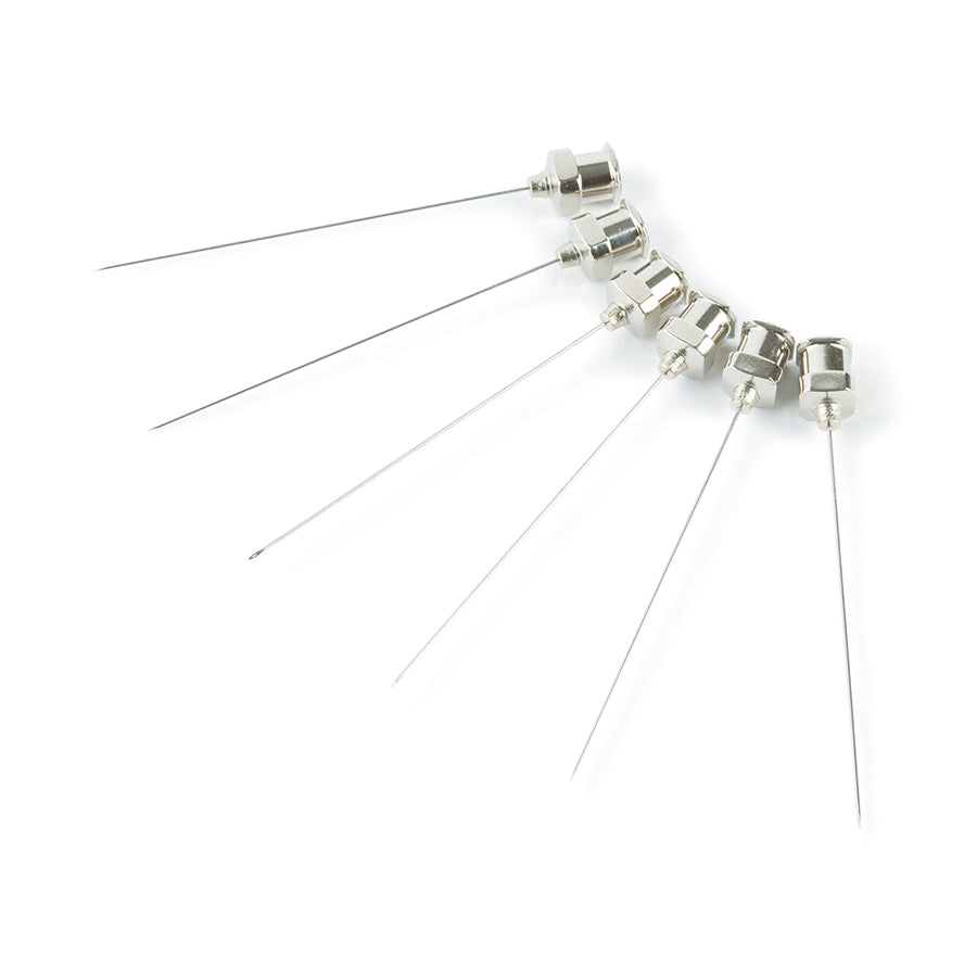 Syringe Needle, Hamilton (Metal Hub/26s/2"/2pt), for Luer Lock Syringes, Gas-Tight, 6/pk