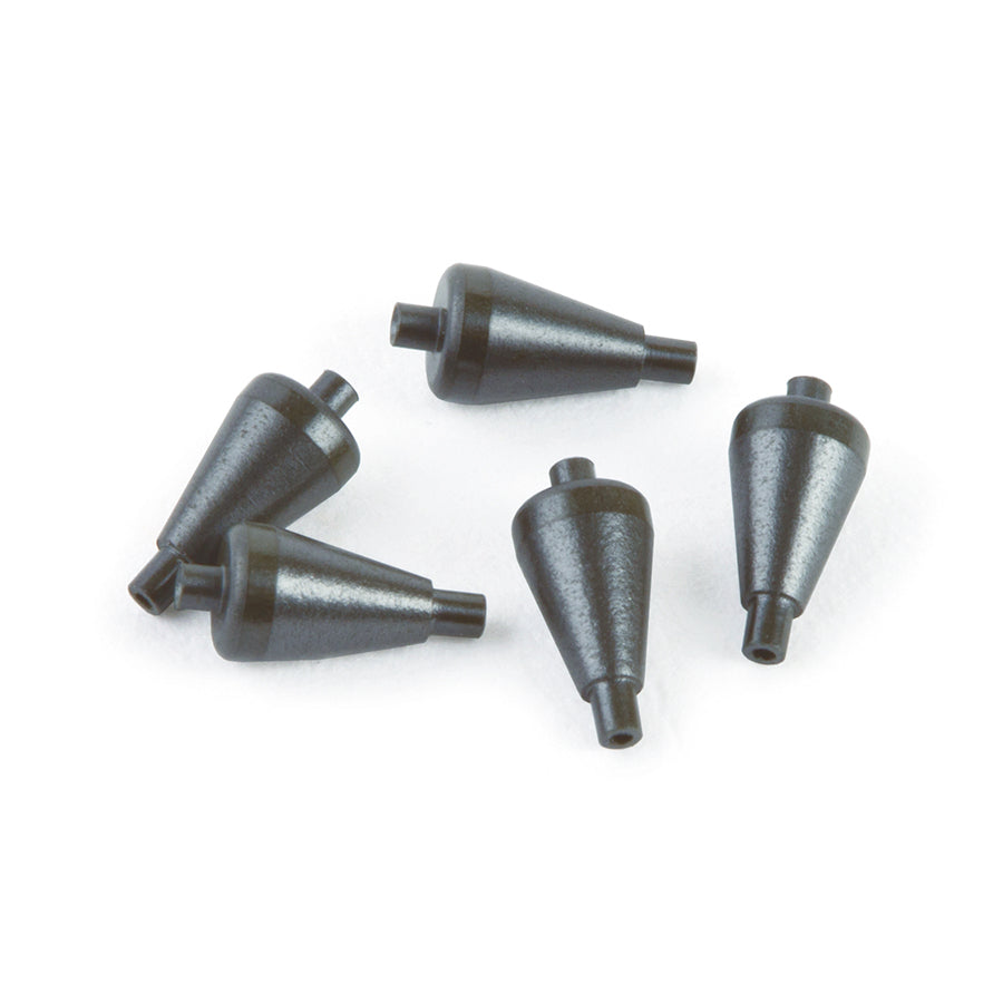 Valco Connector, 1/32" Fused Silica Adapter, <0.25mm-0.4 mm, 5/pk