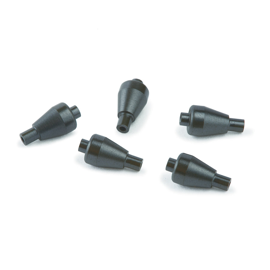 Valco Connector, 1/16" Fused Silica Adapter, 0.5mm<=0.8 mm, 5/pk