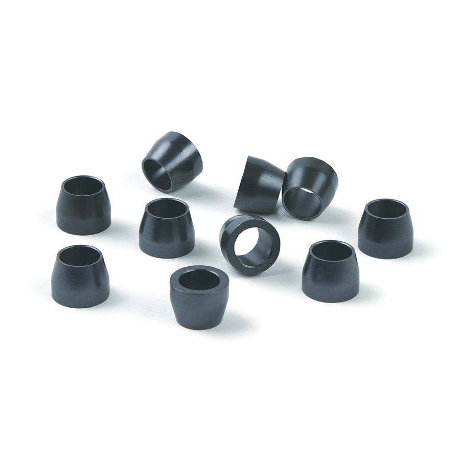 Ferrule, Vespel/Graphite VG2, 60% Vespel/40% Graphite, 1/4", 10/pk