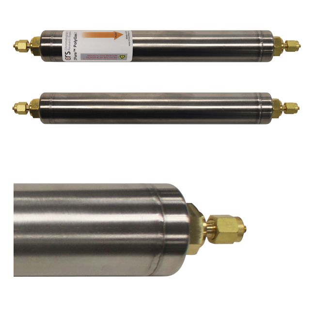ZPure O2 / H2O Filter, 1/8" Brass Compression Fittings