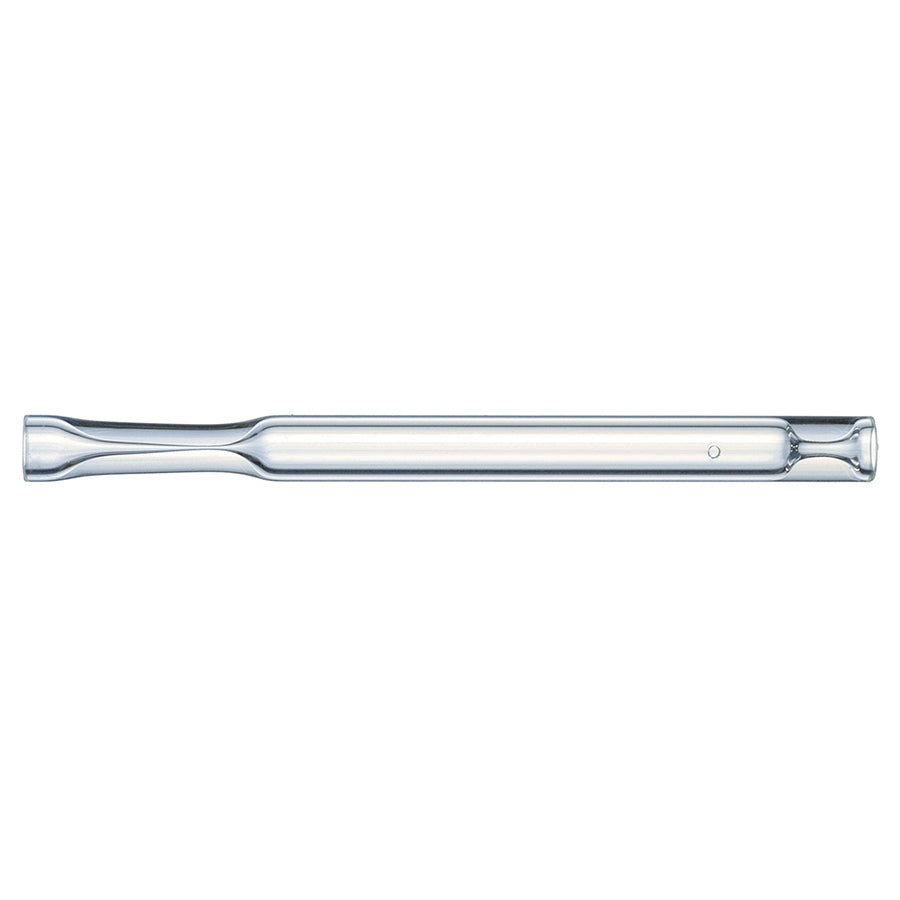 Double Taper (Gooseneck) Drilled Uniliner, 4 mm x 6.3x78.5 for Agilent GCs Standard Deactivated, 5/pk