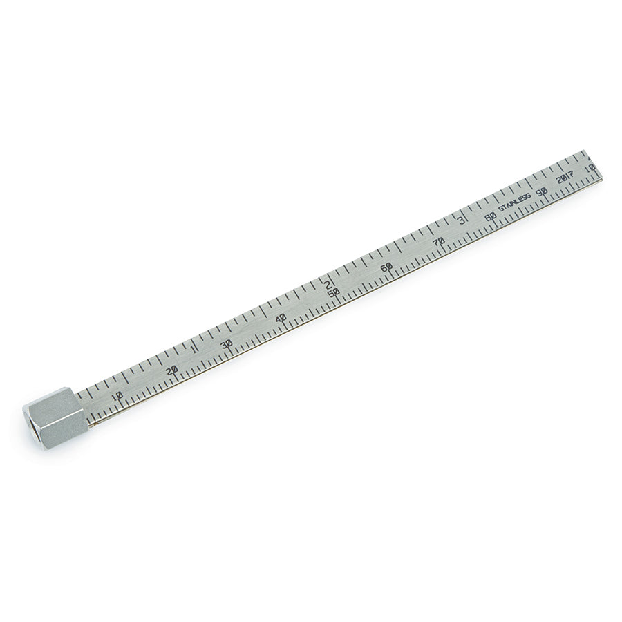 Capillary Installation Gauge for Agilent-style fittings, for Agilent, Thermo 1300/1310, and Perkin Elmer 590/690 GCs