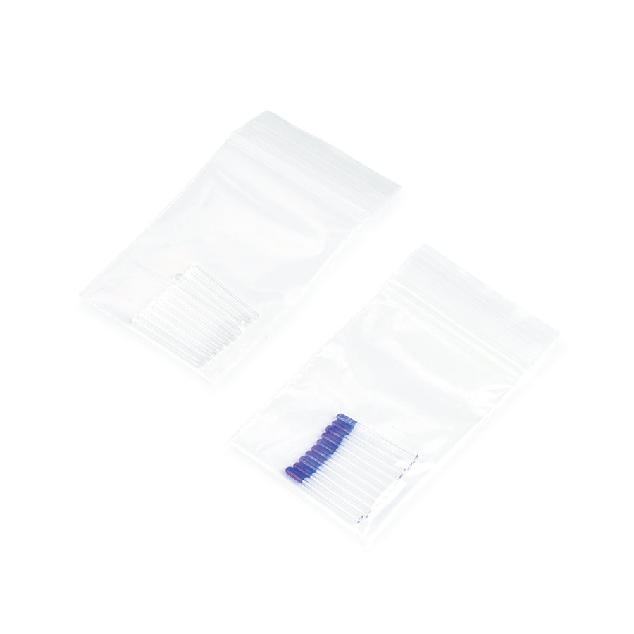 Universal Color-Coded Capillary Column Caps, glass, 10/pk