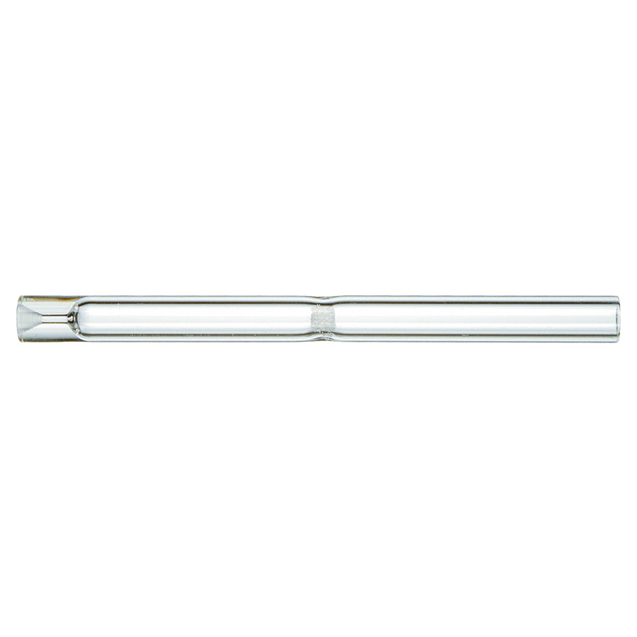 Split Liner w/Glass Frit 4 mm x 6.3 x 78.5 for Bruker/Varian GCs, Standard Deactivated, 5/pk