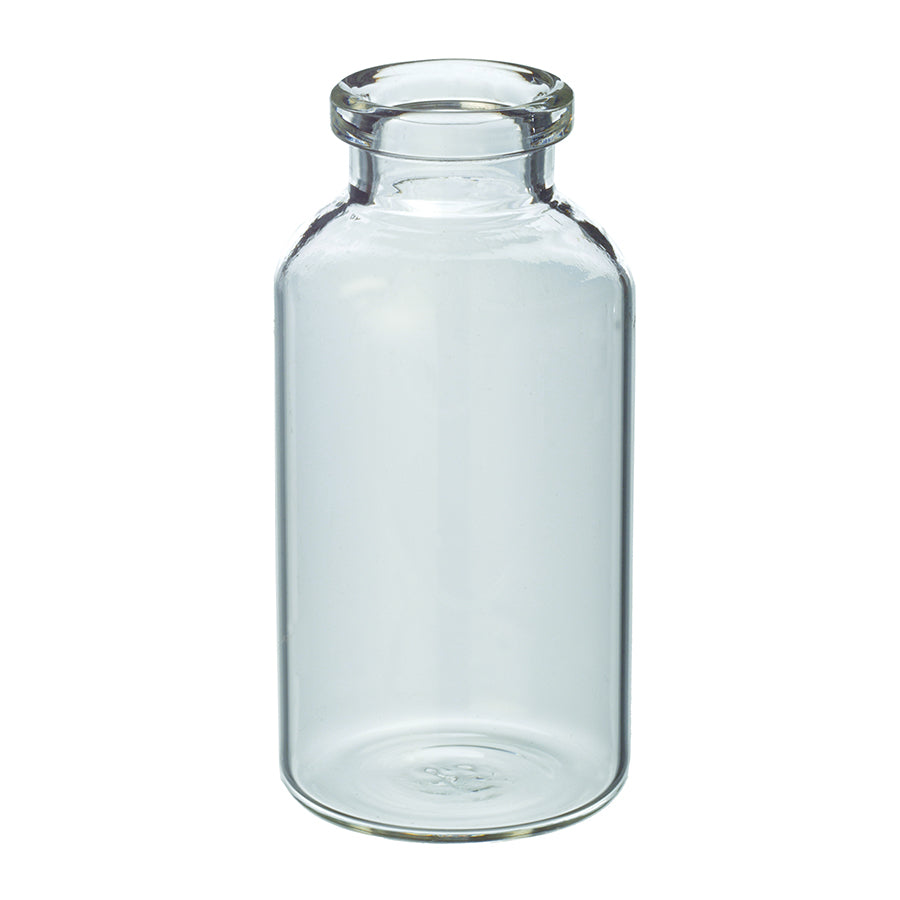 27 mL, 20 mm Headspace Crimp-Top Vials, Clear, 100/pk