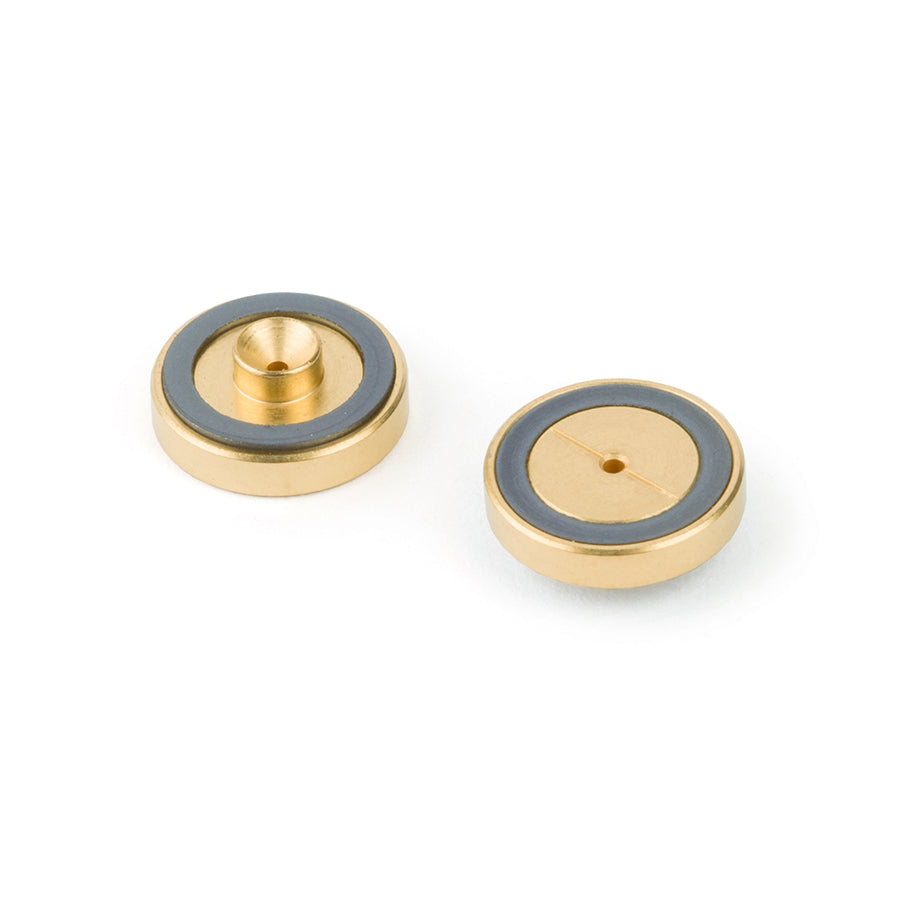 Inlet Seals, 0.8 mm Gold-Plated Dual Vespel Ring, 2/pk