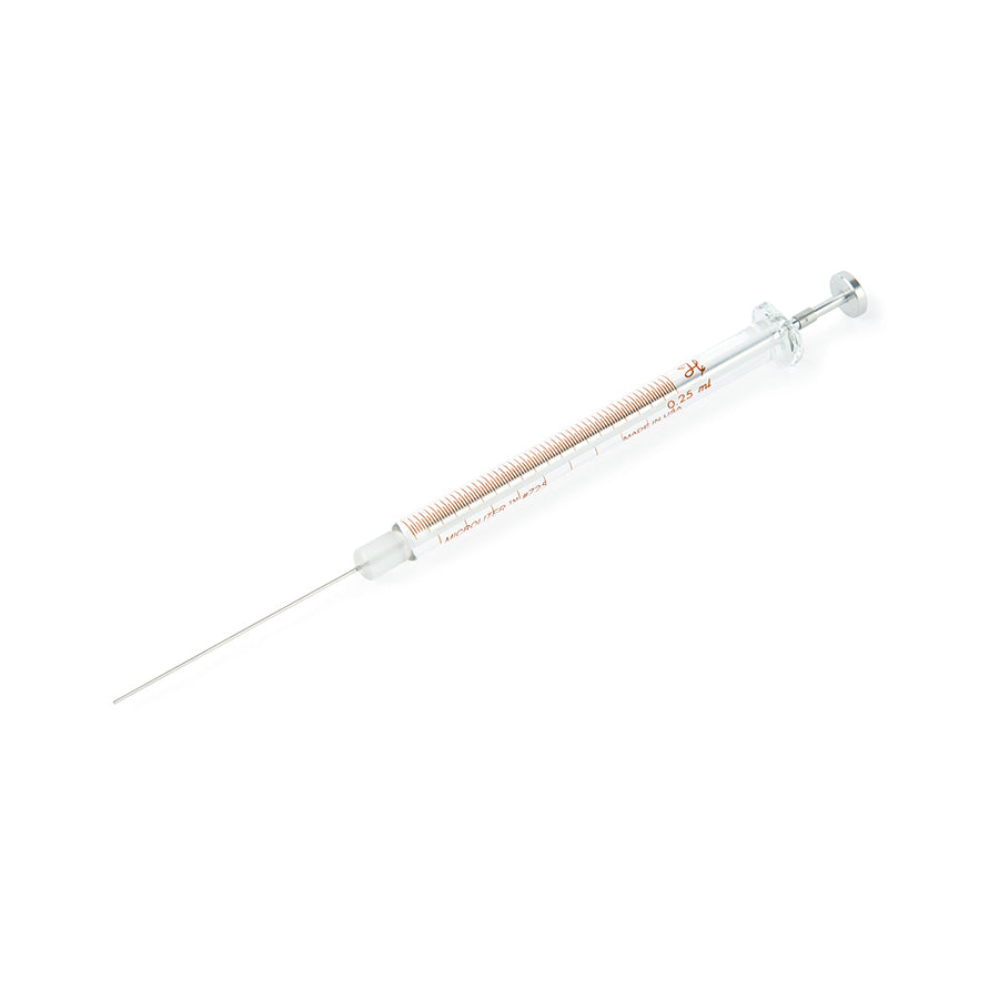 Syringe, Hamilton 725 (250uL/N/22s/2"/3pt), Microliter Liquid-Type for Rheodyne & Valco