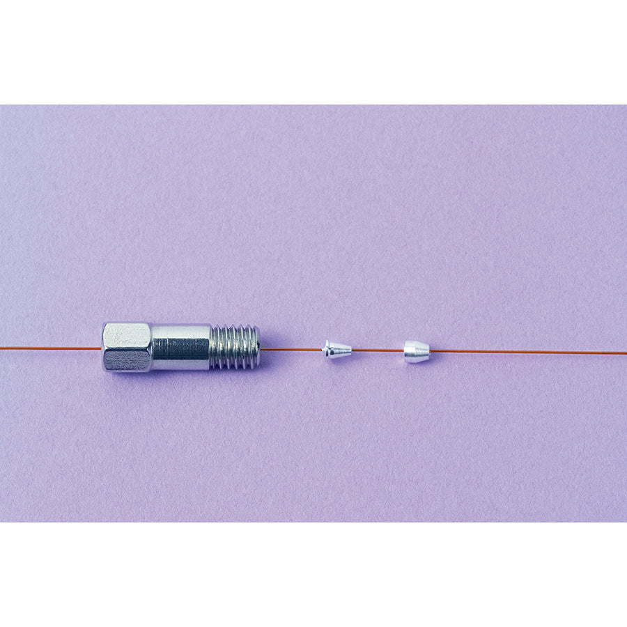 Ferrule, Alumaseal 0.4 mm ID, 10/pk