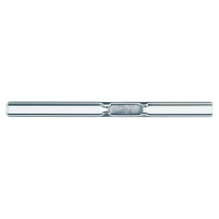 Split Precision Liner 5 mm x 8.0 x 105 for Thermo GCs, Standard Deactivated, with DeactivatedWool, 5/pk