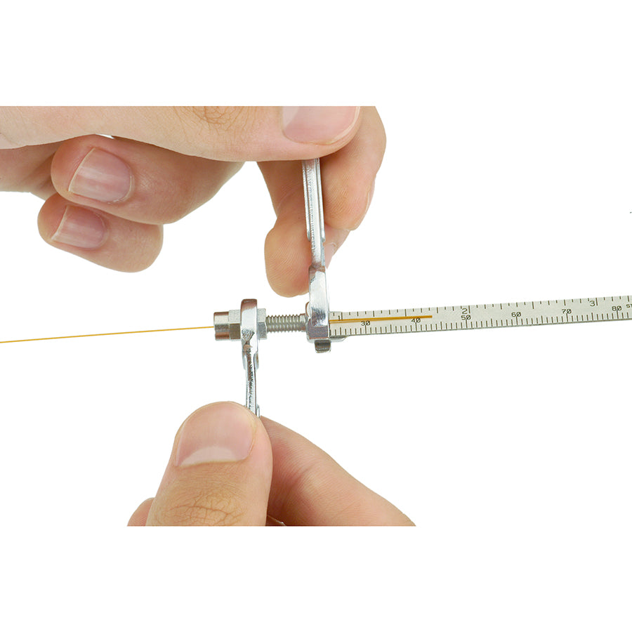 Capillary Installation Gauge for older Thermo Scientific TRACE GCs, Focus SSL, and PTV injectors (using M4 ferrules)