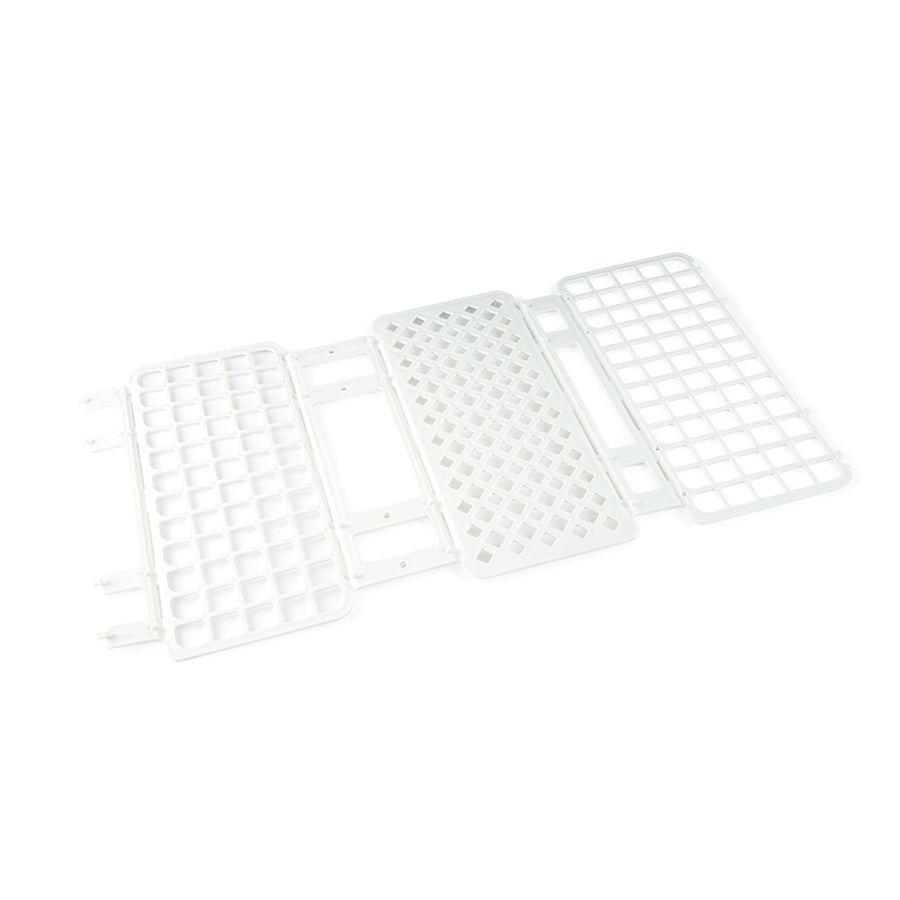 Q-sep Tube Rack for 15mL Centrifuge Tube, Holds 60, Polypropylene, White