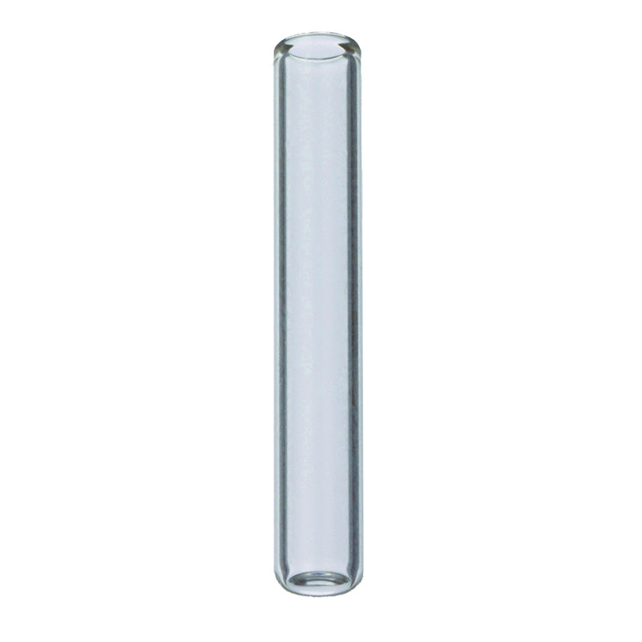 Vial Inserts, 250ul Glass Flat Bottom, For SO Screw & Crimp, 1,000/pk