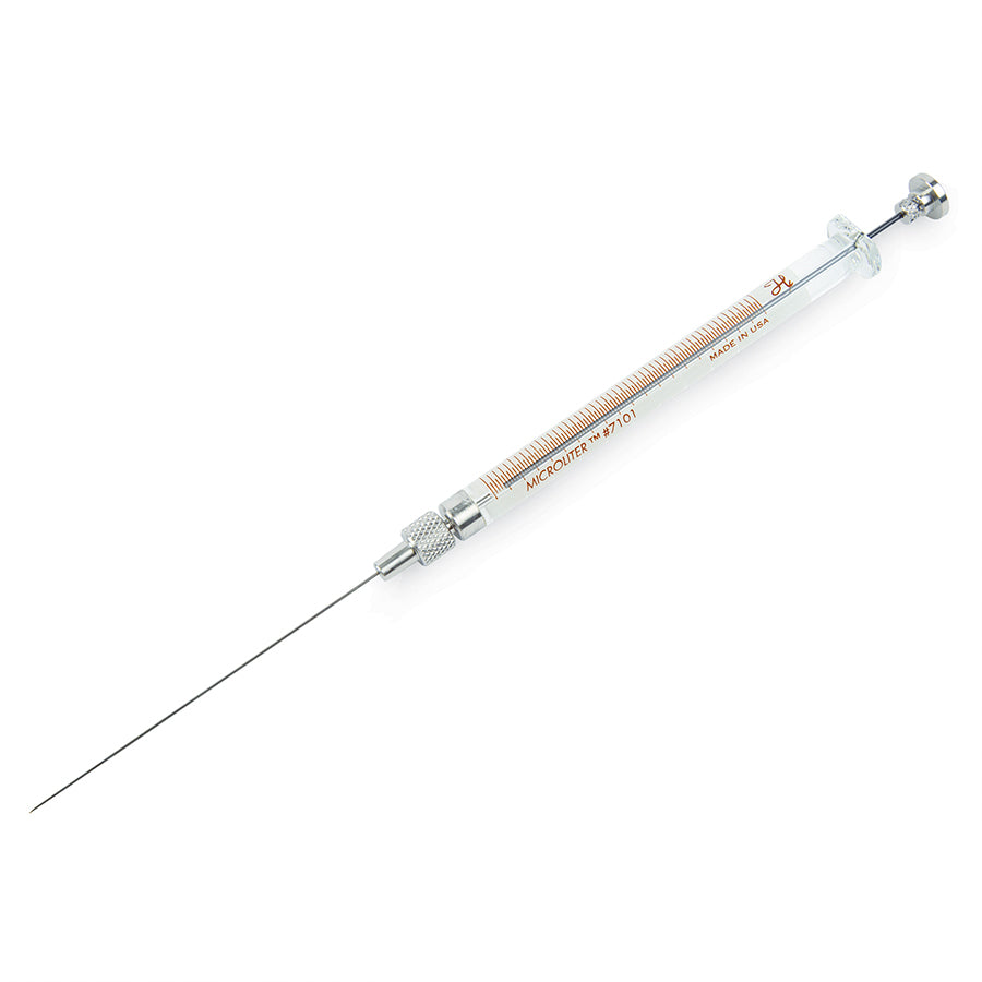 Syringe, Hamilton 7101 (1uL/KH/22s/2.75"/2pt), Micro-Volume
