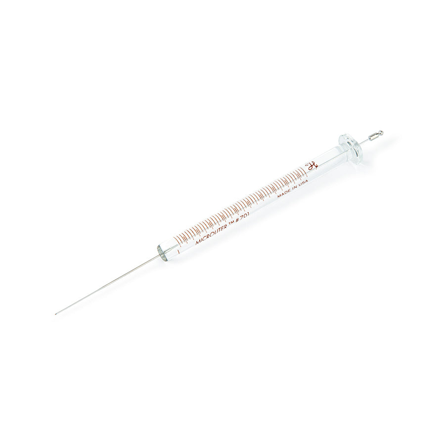 Syringe, Hamilton 701 (10uL/ASN/23s-26s/1.71"/Agilent), Standard Microliter for Agilent Autosampler