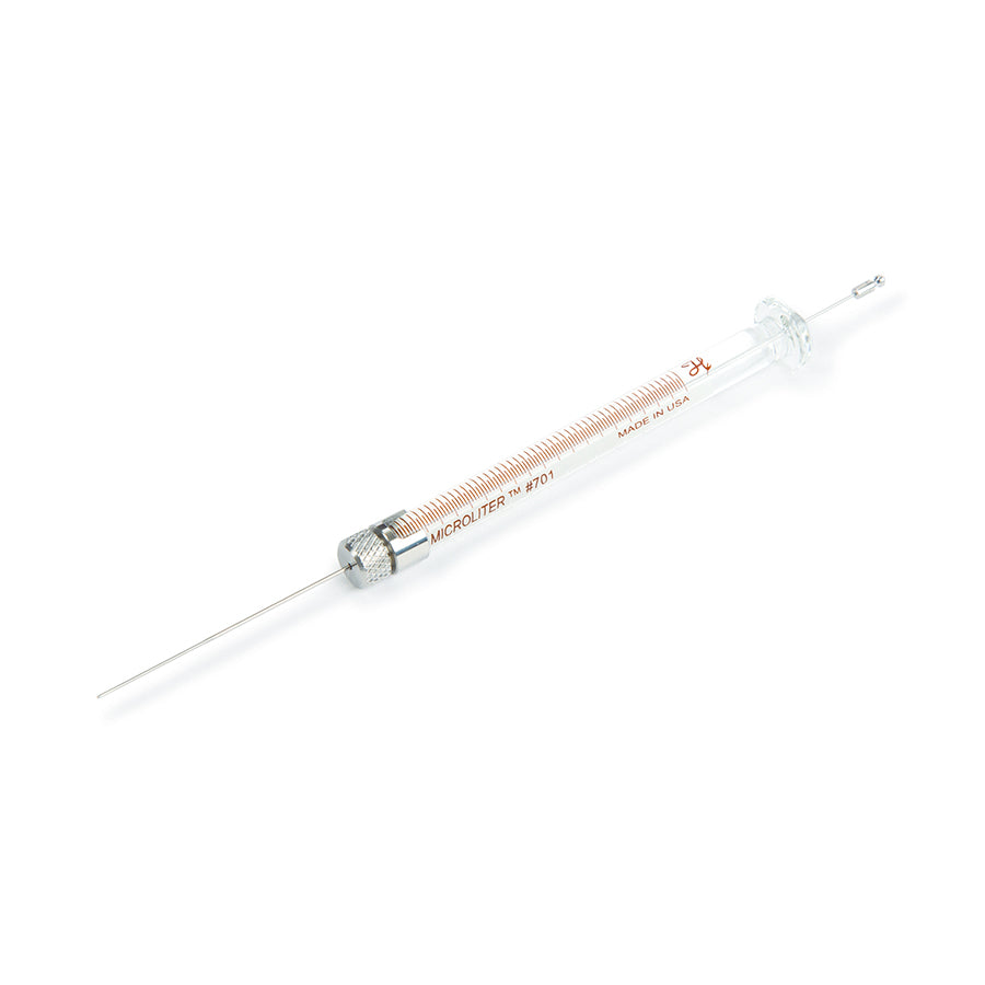 Syringe, Hamilton 701 (10uL/ASRN/23s-26s/1.71"/Agilent), Standard Microliter for Agilent Autosampler