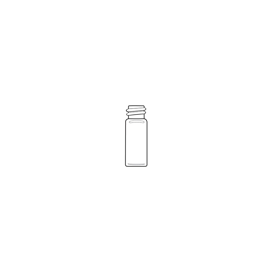 2.0 mL, 8 mm Screw-Thread Vials with Grad Marking Spot, Clear, 100/pk
