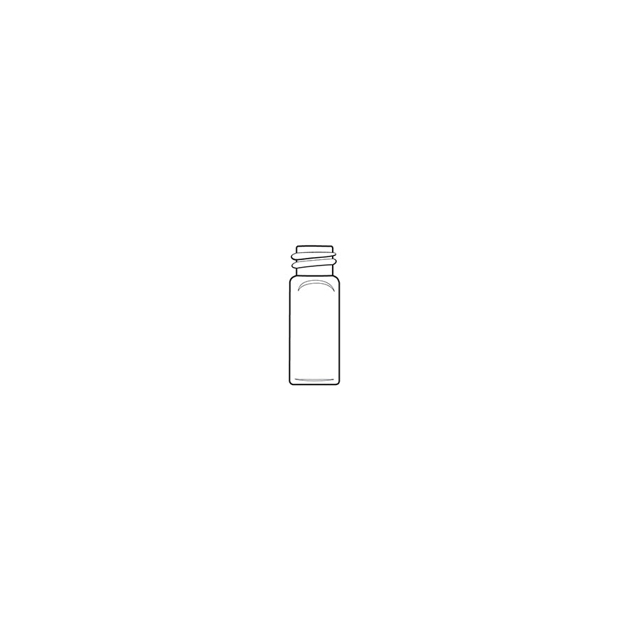 2.0 mL, 10 mm/425 Big Mouth Step Screw-Thread Vials with Grad Marking Spot, Clear, 100/pk