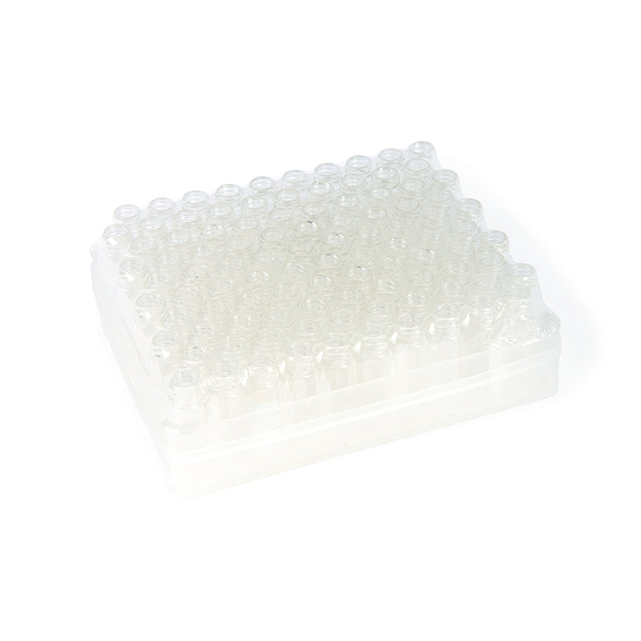 4.0 mL, 13 mm/425 WISP 48 Screw-Thread Step Vials with Grad Marking Spot, Clear, 1,000/pk