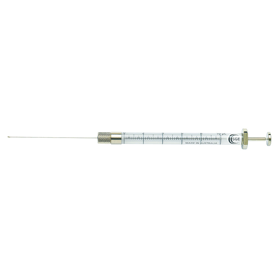 Syringe, SGE 10R (10uL/R/26/50mm/2pt), Manual Microliter