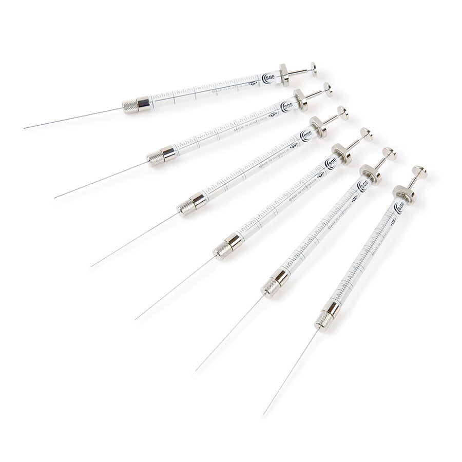 Syringe, SGE SK-10RX (10uL/R/26/50mm/2pt), SuperfleX Plunger, 6/pk