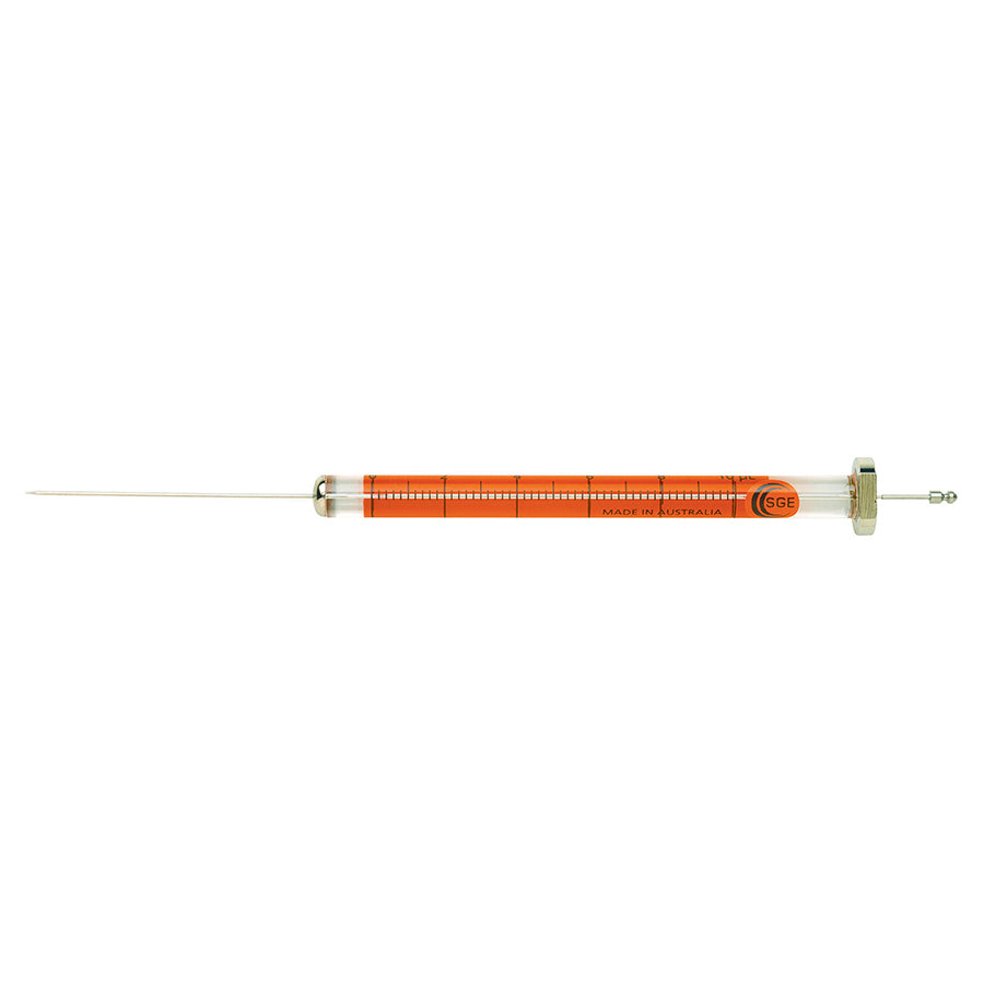 Syringe, SGE 10F-HP-GT-0.63 (10uL/F/23/42mm/Cone), Gas-Tight PTFE-Tipped for Agilent Autosampler