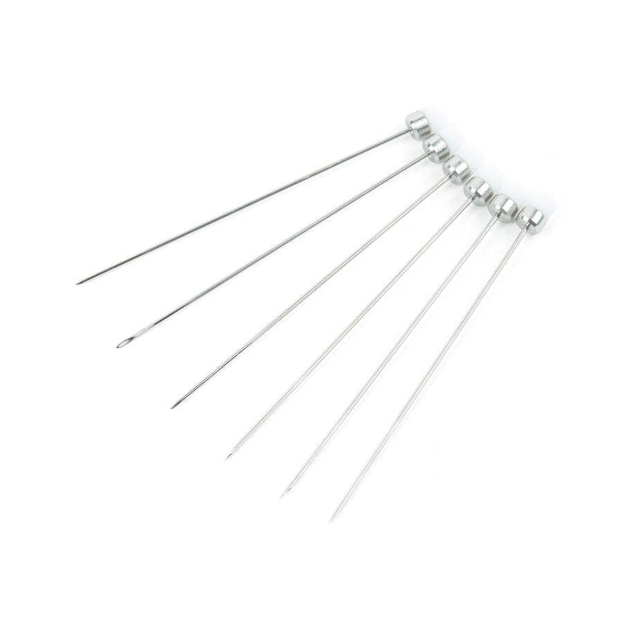 Syringe Needle, PTFE Tip, Gas-Tight, Hamilton (250uL-10mL/RN/22/2"/2pt), for Removable Needle Syringes, 6/pk