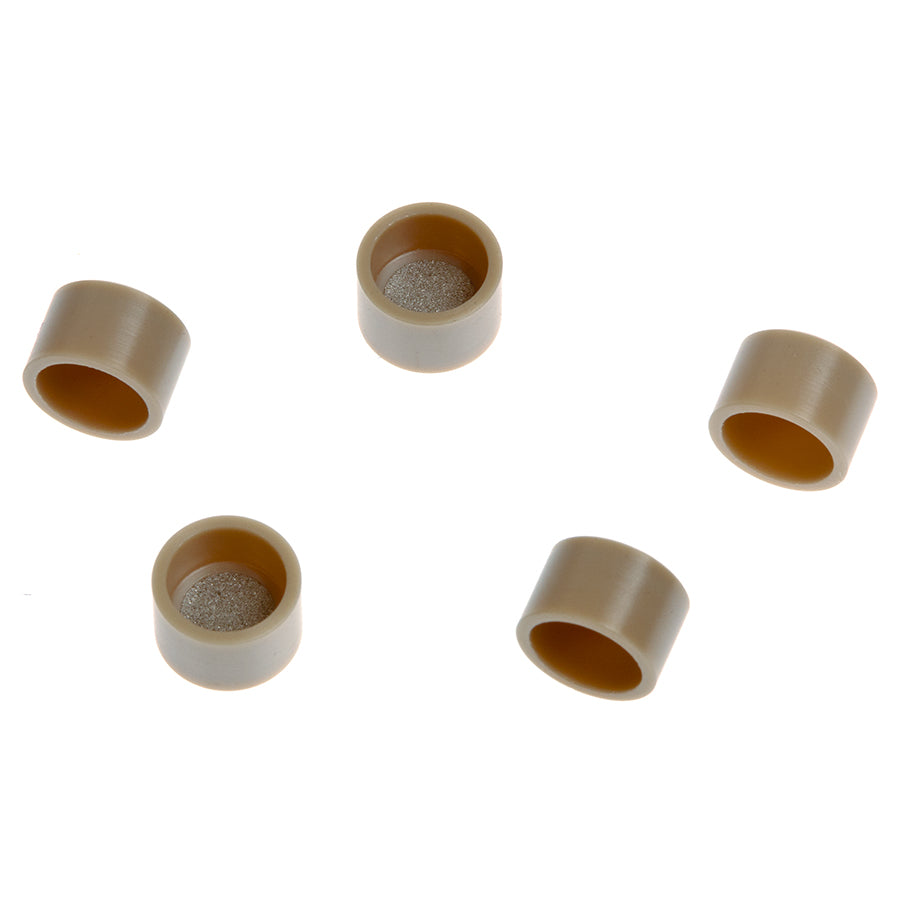 Cap Frit Filters, 4 mm 2um, for Trident Guard System, 5/pk