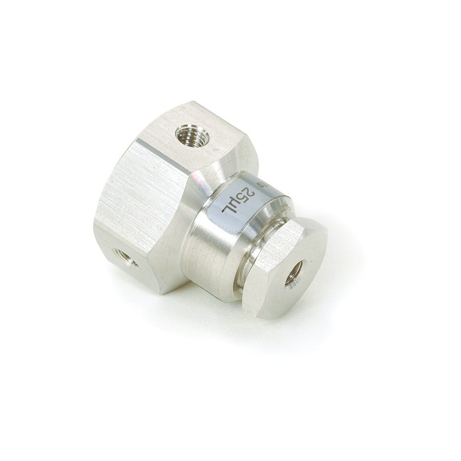 HyperShear Static Mixer, Ternary Tee Mixer 25uL - Stainless Steel