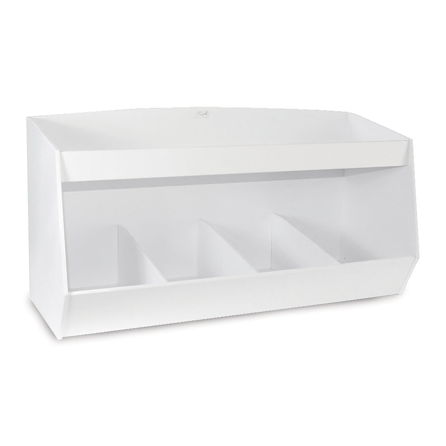 Open Supply Bin, 4 bin 24x12x10"