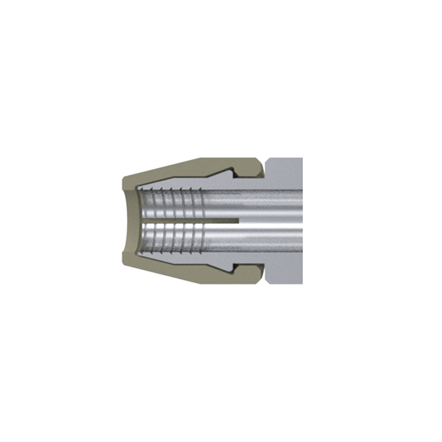 EXP2 TI-LOK All-In-One Hand-Tight Fitting with Integral Ferrule, 10/pk