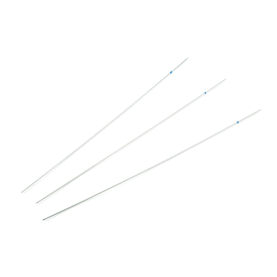 Capillary Tubing, SS, 1/16"OD x 0.01 ID x 30cm L, blue, 3/pk