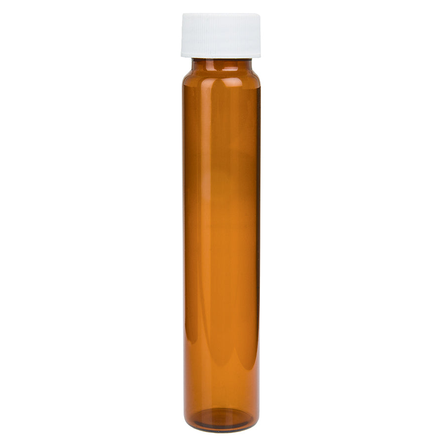 Sample Collection Vials, 60mL, Amber Glass, for ASE Systems, 72/pk
