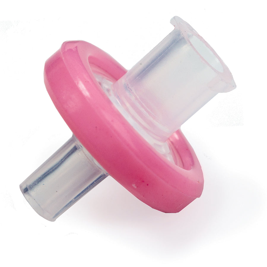 13 mm Syringe Filter, 0.22um, Nylon, pink, 100/pk