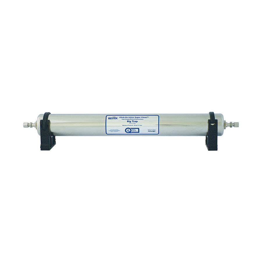 Click-On Big Trap Triple Helium Kit, 1/4" SS, Includes (2/pk) Wall-Mounting Clamp
