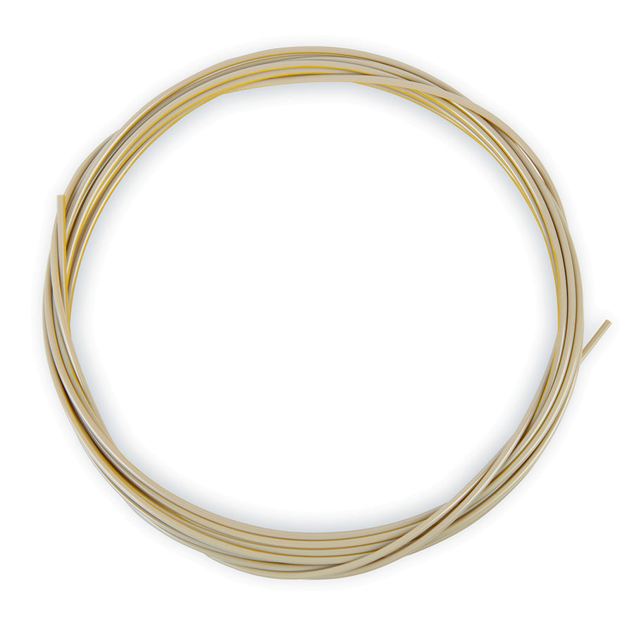 PEEK Tubing, 1/16" OD, Yellow Stripe, 0.007" ID, 10M, ea.