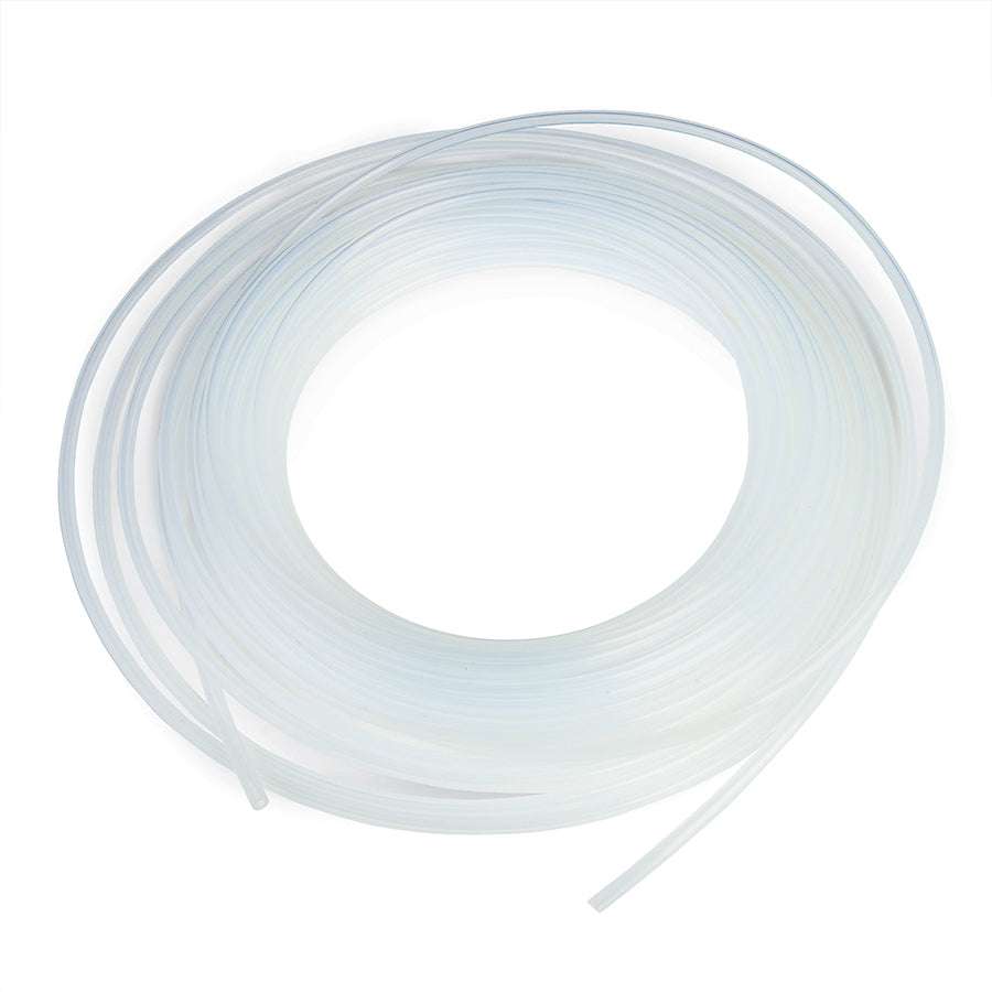 PTFE Tubing, 1/8" OD, Natural, 0.094" ID, 10M, ea.