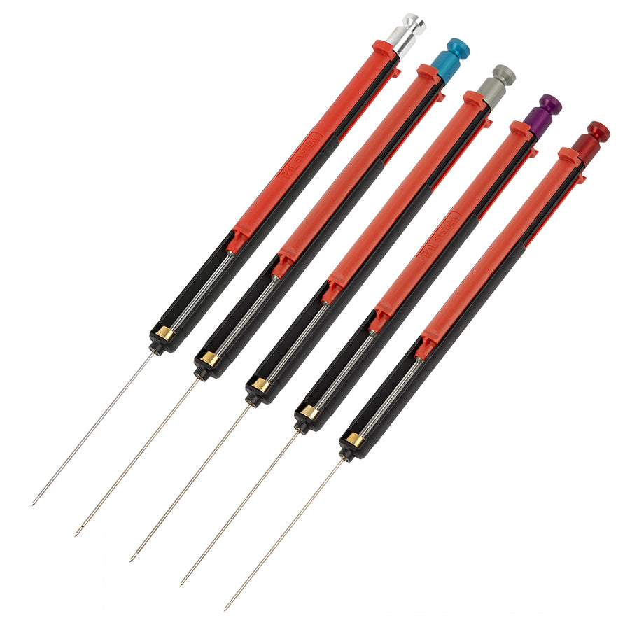 Smart SPME Arrows w/phase length of 20mm: 1.10mm Acrylate(Polyacrylate) & 1.10mm PDMS Phase th 100um; 1.10mm Carbon WR/PDMS & 1.10mm DVB/PDMS & 1.10mm DVB/Carbon WR/PDMS Phase th 120um