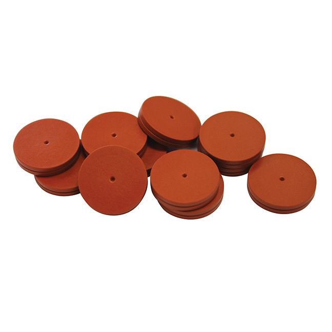 17 mm OD BTO High Temperature Center Guide GC Septa, 50/pk