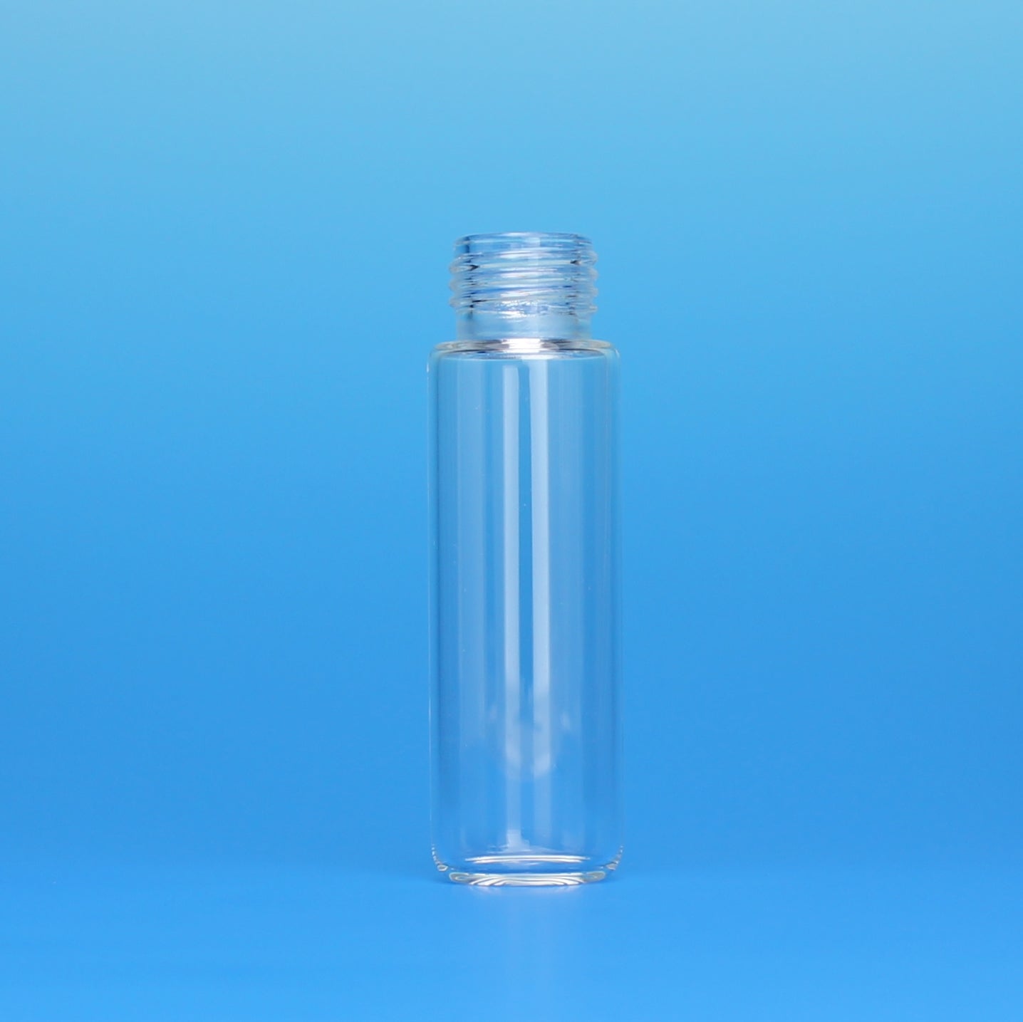 Vial, Headspace, 20mL, 23x75mm Rounded Bottom, Clear Glass, 18mm Thread