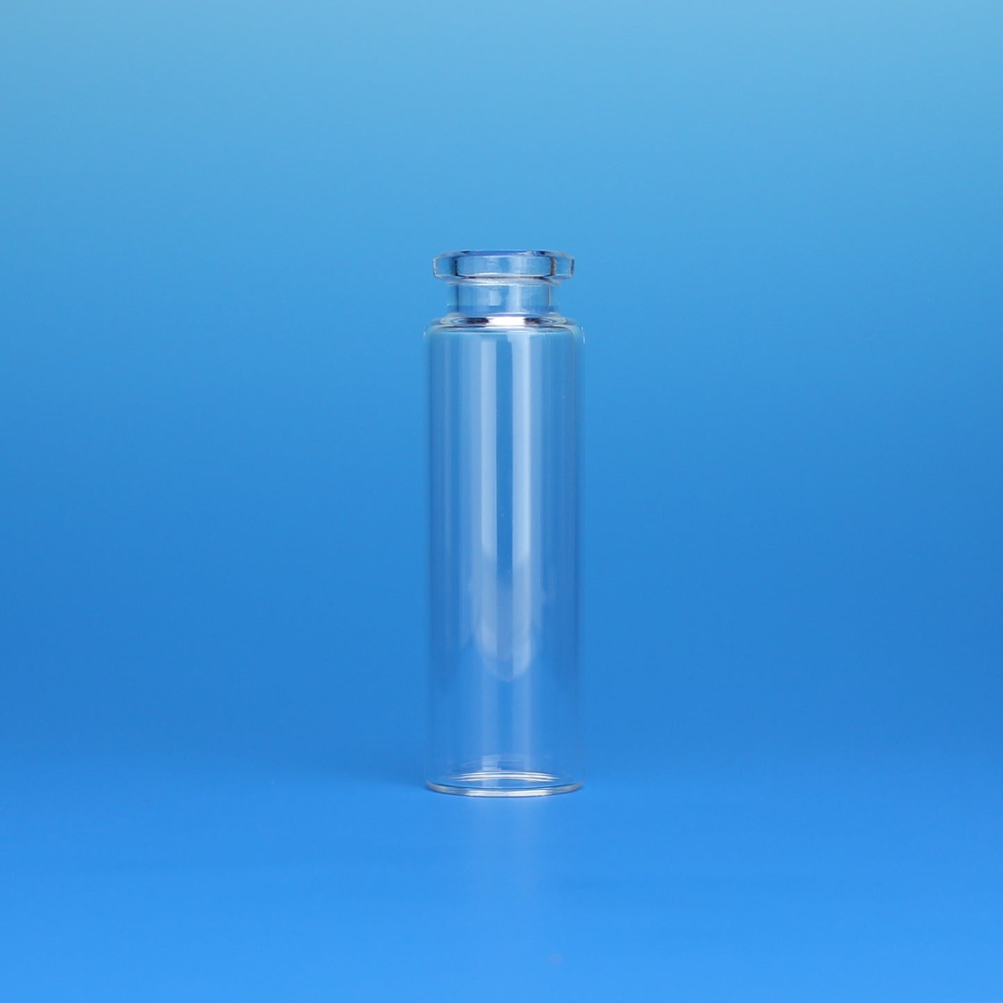 Vial, Headspace, 20mL, 23X75mm Flat Bottom, Bevelled Top, Clear Glass, 20mm Crimp, 10 Pkgs. Of 100 (Case Of 1000)