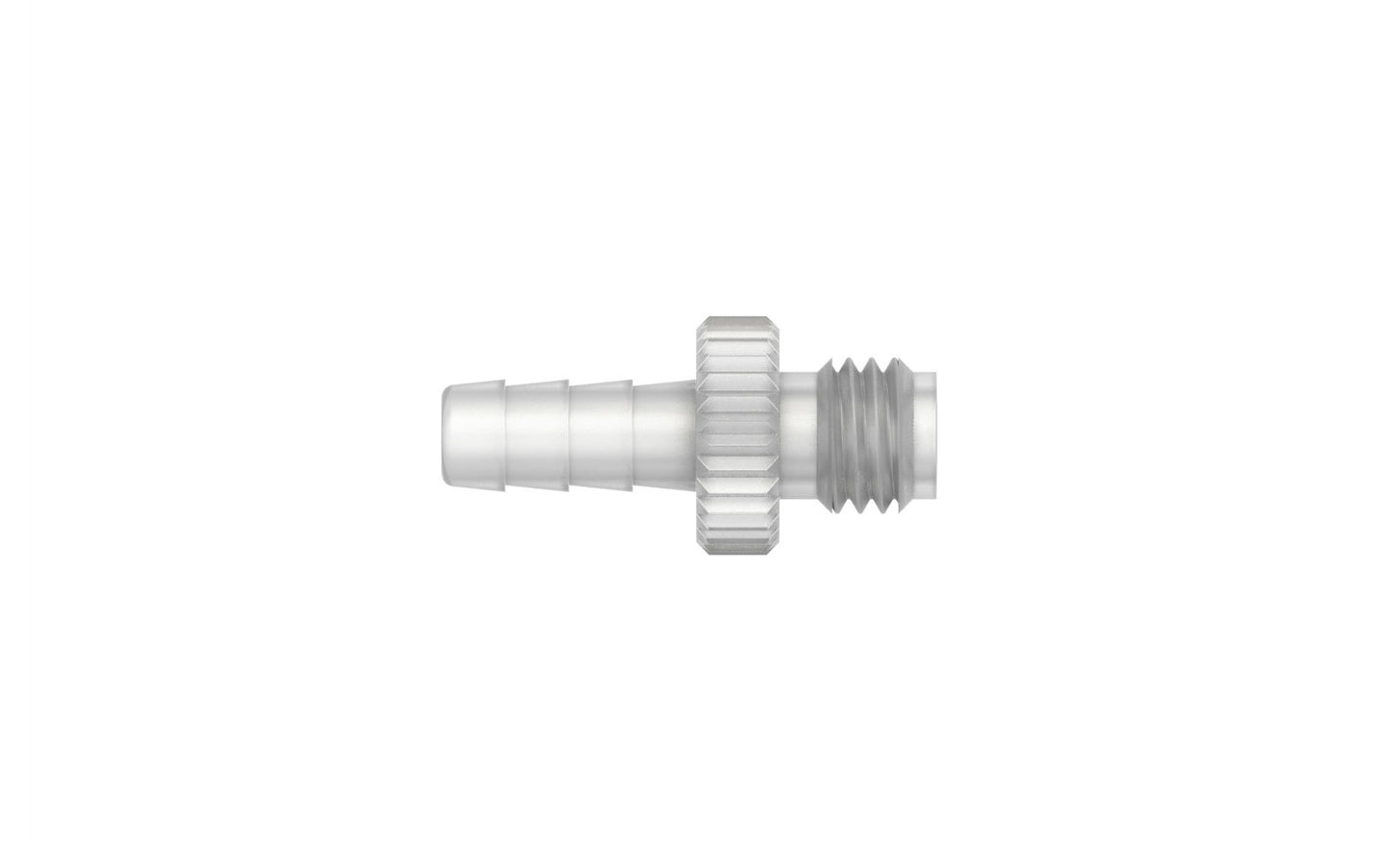 Barb Fitting, 1/4"-28 Threads / 1/8" Barb For HV, HVD OR HVP