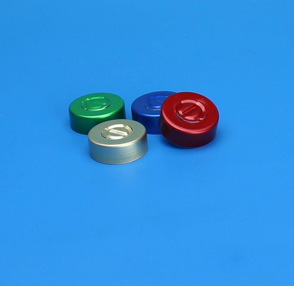 Seal, Centre Tear Away, 20 mm, Silver Aluminum, without Septum
