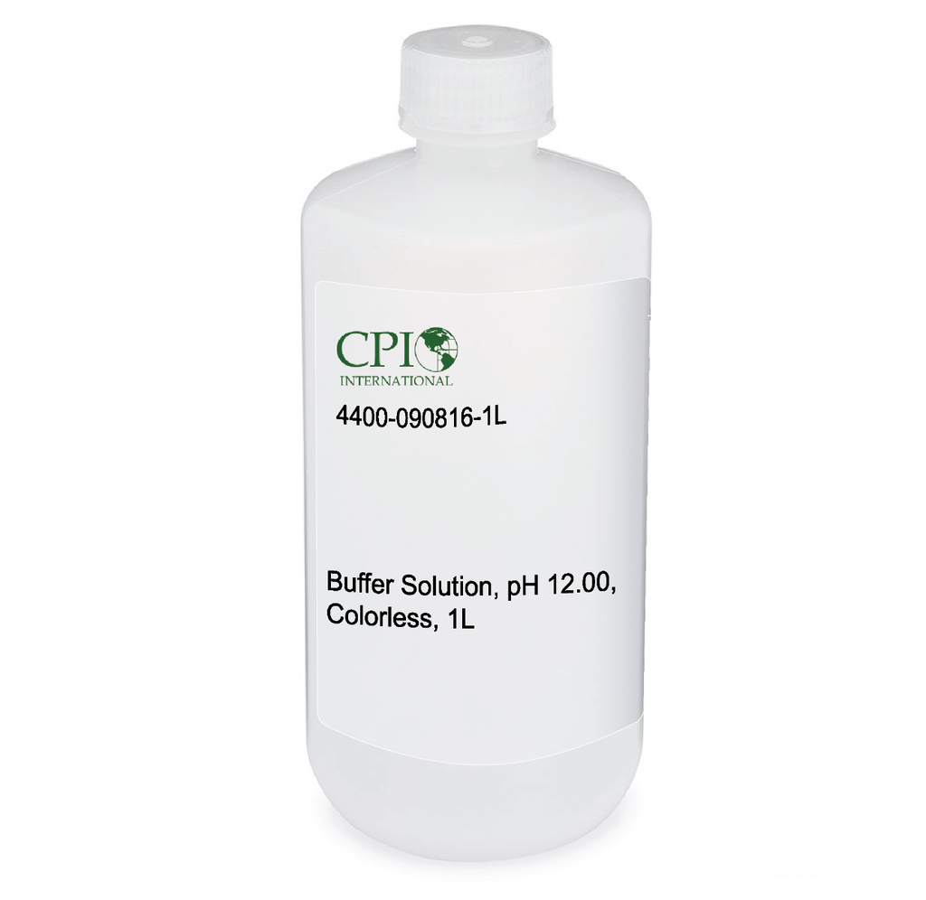 *Buffer Solution, pH 12.00, Colorless, 1 L, Minimum Order Quantity of 2