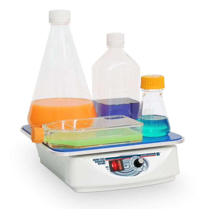 Mini-300 Orbital-Genie with Adhering Mat, 35-300 Rpm, 120V