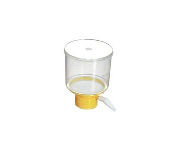 Extracto Bottle Top Filter, 500 mL, SFCA, 0.22 µm, Yellow Cap, Membrane Diameter 75mm, Sterile, 24/pk