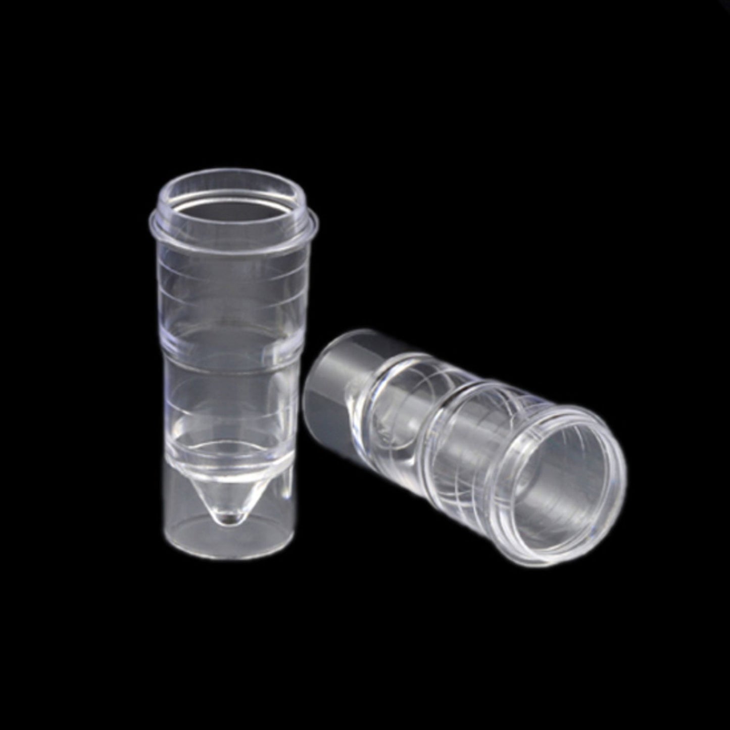 Sample Cup, 4 mL, Conical Bottom, Polystyrene, 1000/pk