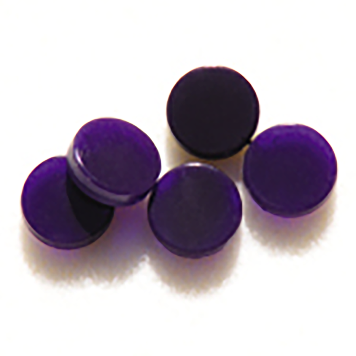 Septa, CHROMSPEC Longevity, 10 mm, Purple, General Purpose, with Guide Hole, Minimum Order Quantity of 10 Packages