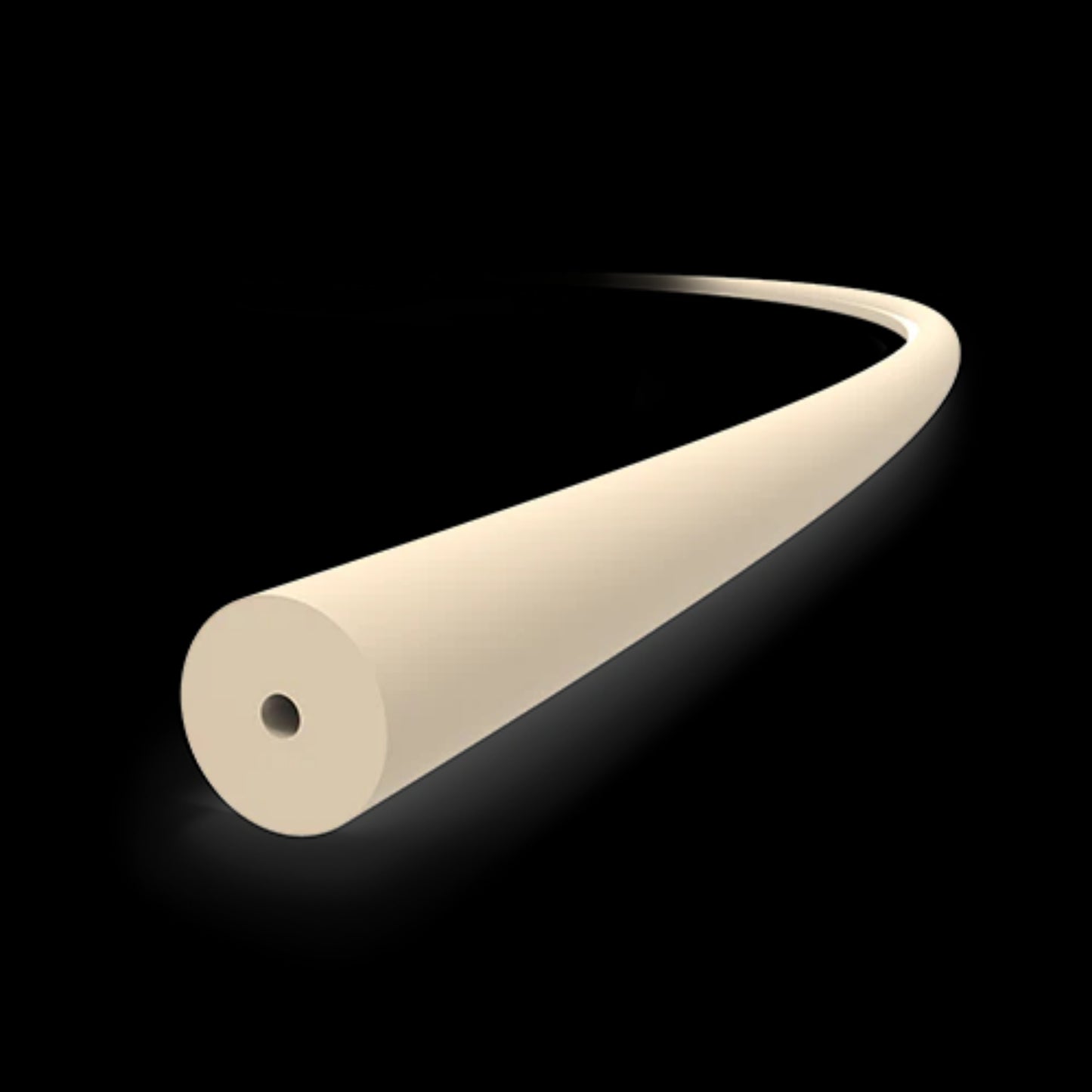 Tubing, PEEK, 1/32" OD x 0.15 mm ID, Natural, 1.5 Meters